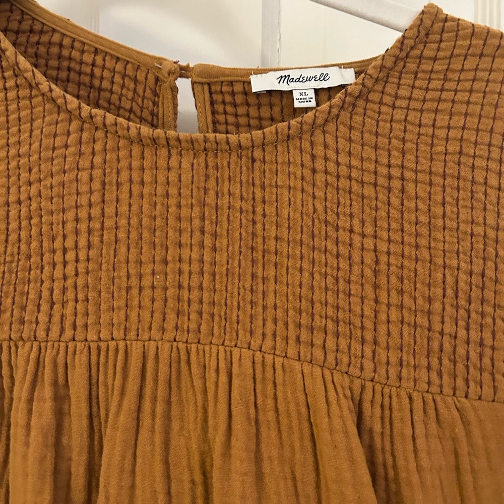 Madewell cotton top, size XL